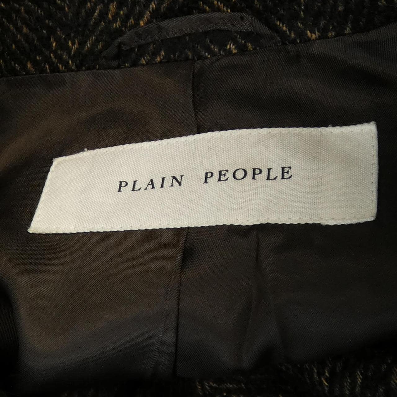 PLAIN PEOPLE coat