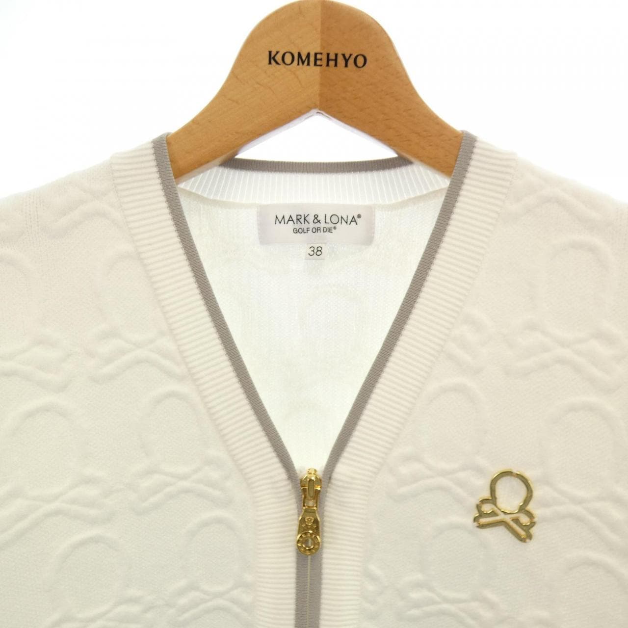 マークアンドロナ MARK&LONA MLW-4C-AB05 カーディガン