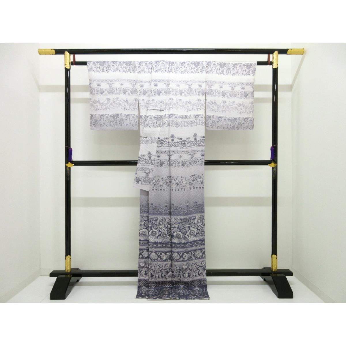【未使用品】訪問着 友禅加工ボカシ染