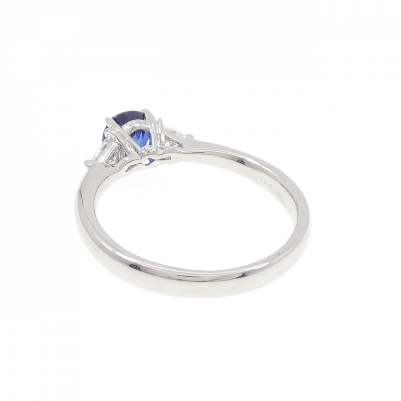 PT900蓝宝石戒指0.831CT