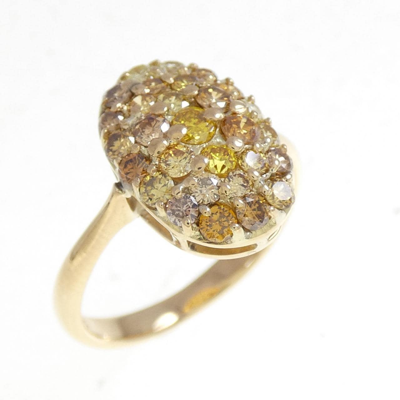 K18YG ダイヤモンド リング 0.99CT