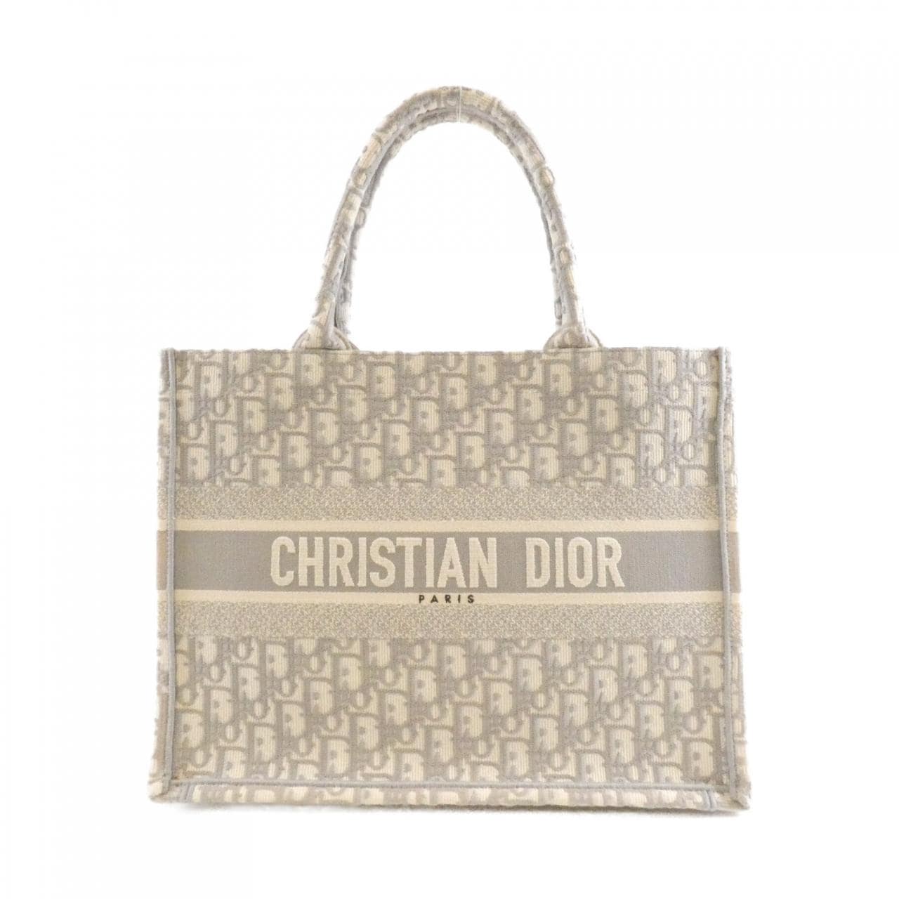 クリスチャンディオール DIOR OBLIQUE ディオール ブック トート ミディアム M1296ZRIW バッグ