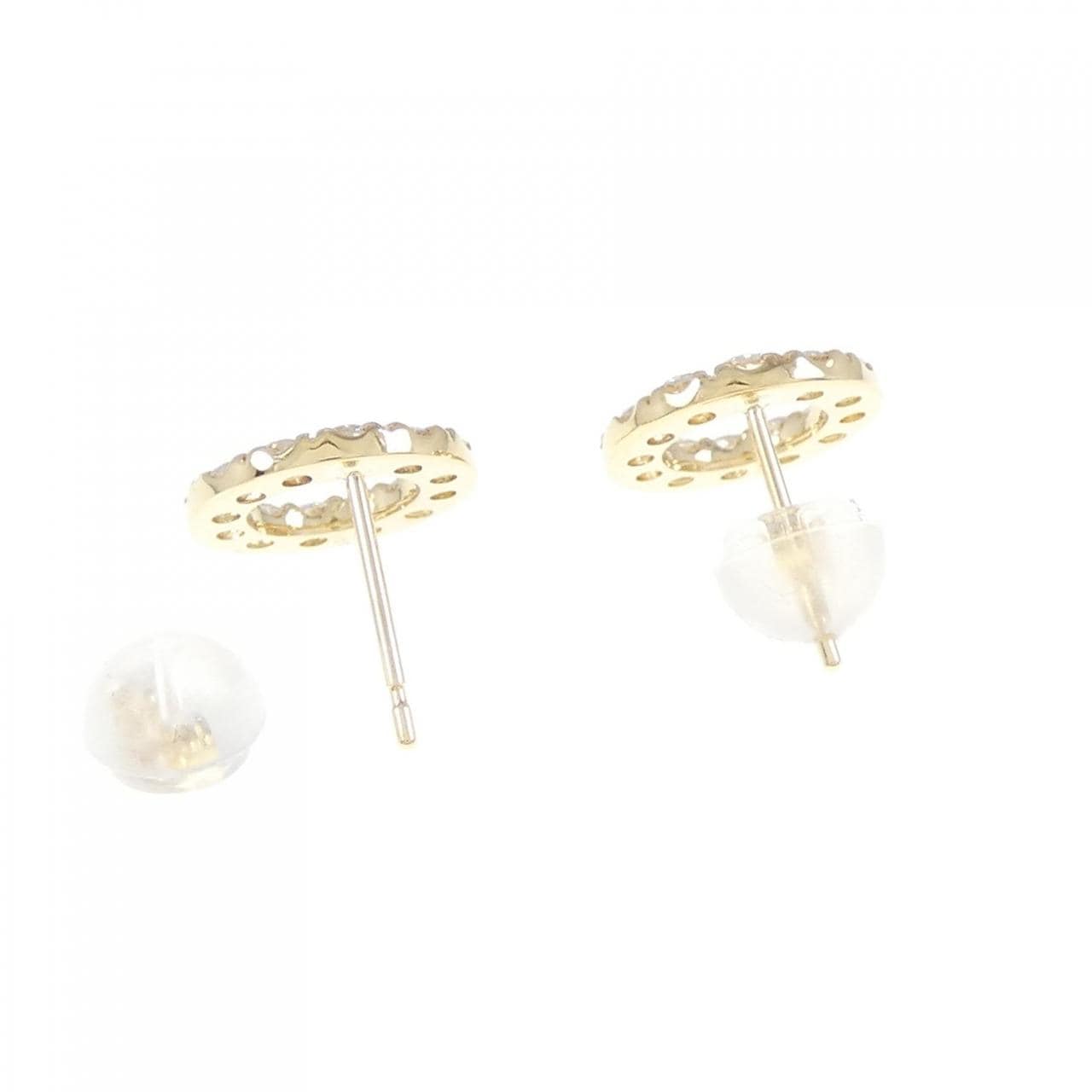 [Remake] K18YG Diamond earrings 0.50CT