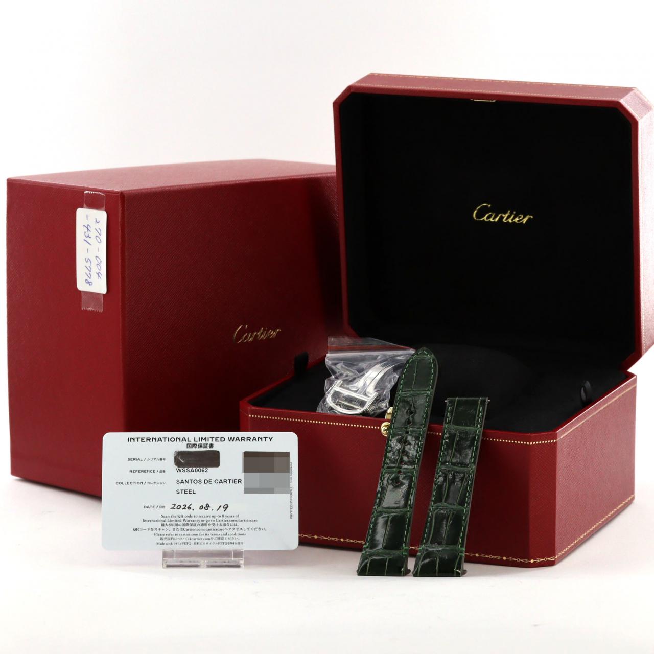 カルティエ サントス･ドゥ･カルティエ LM WSSA0062 SS 自動巻