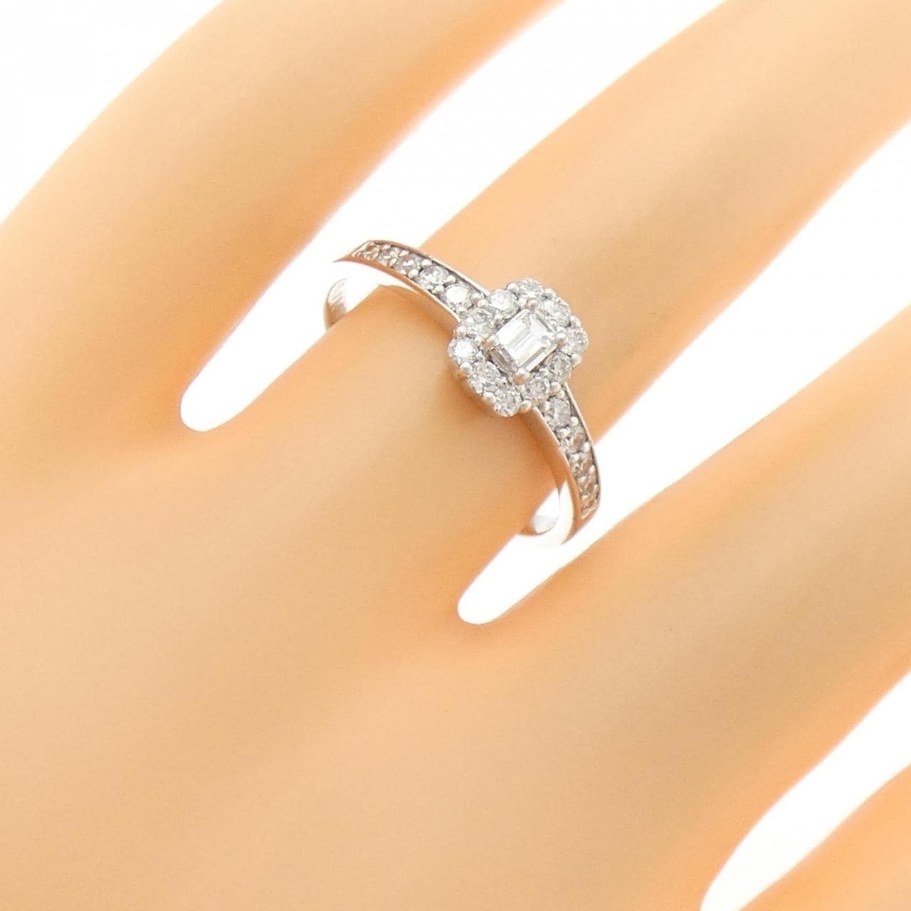PT900 ダイヤモンド リング 0.114CT