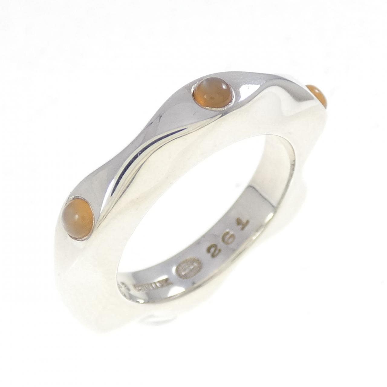 ジョージ ジェンセン ムーンストーン リング