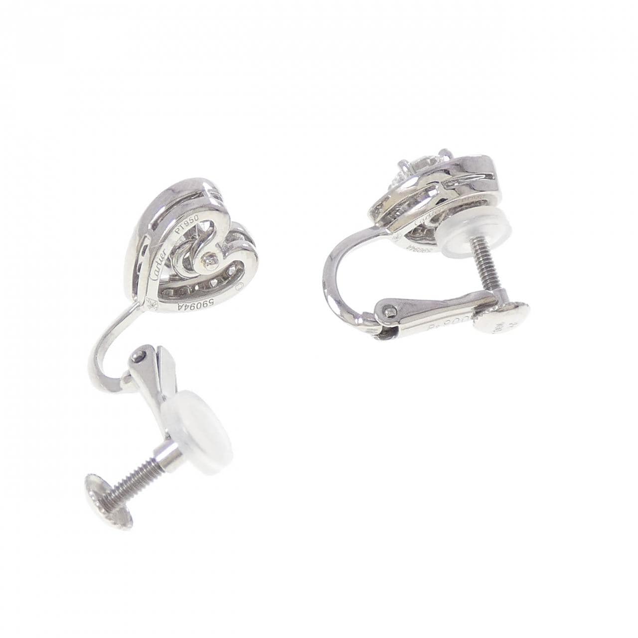 カルティエ ユア マイン イヤリング 0.34CT 0.34CT E VVS1-VVS2