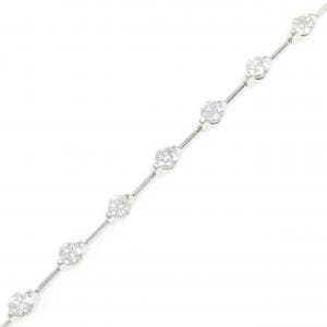 LINE ダイヤモンド ブレスレット 2.50CT