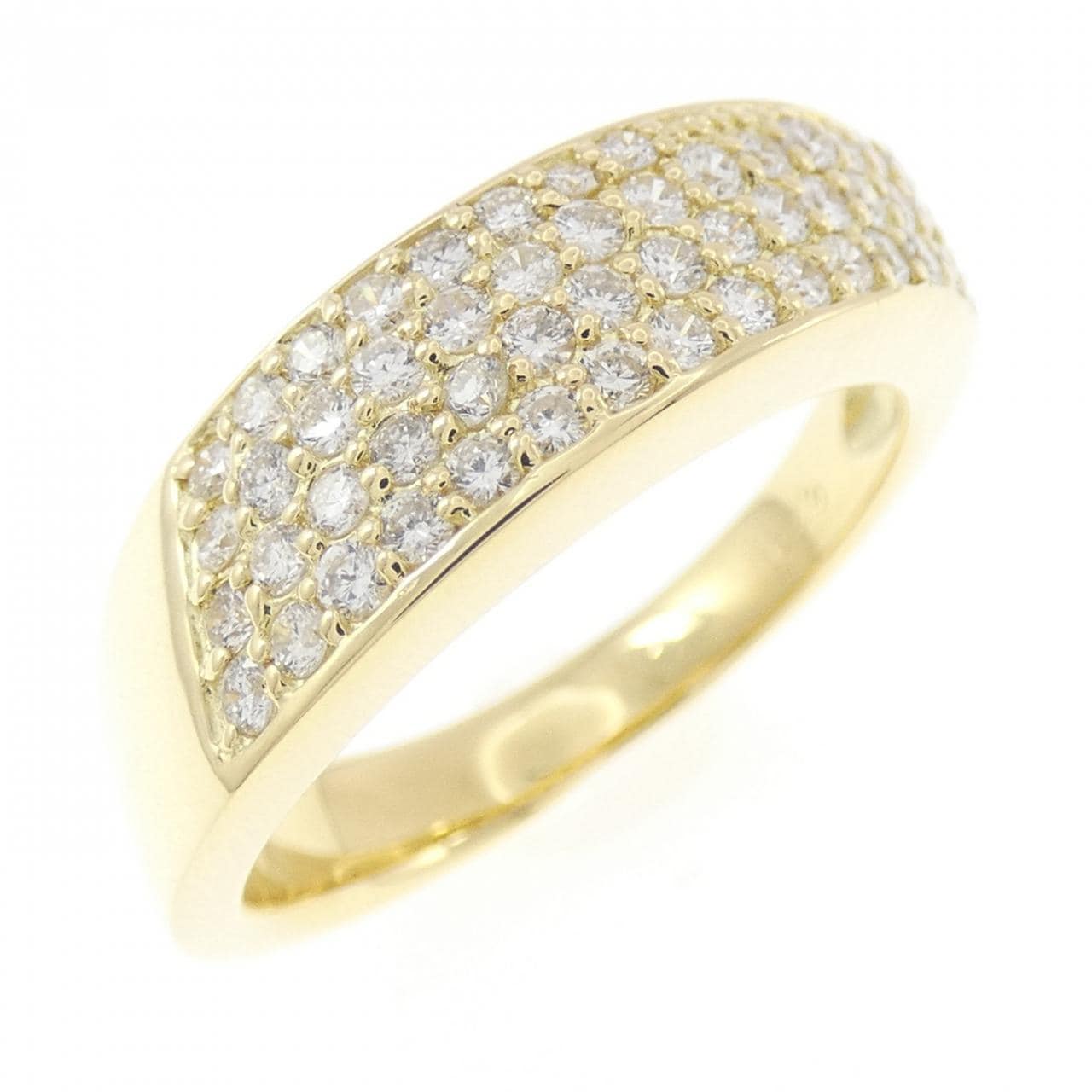 K18YG ダイヤモンド リング 0.70CT