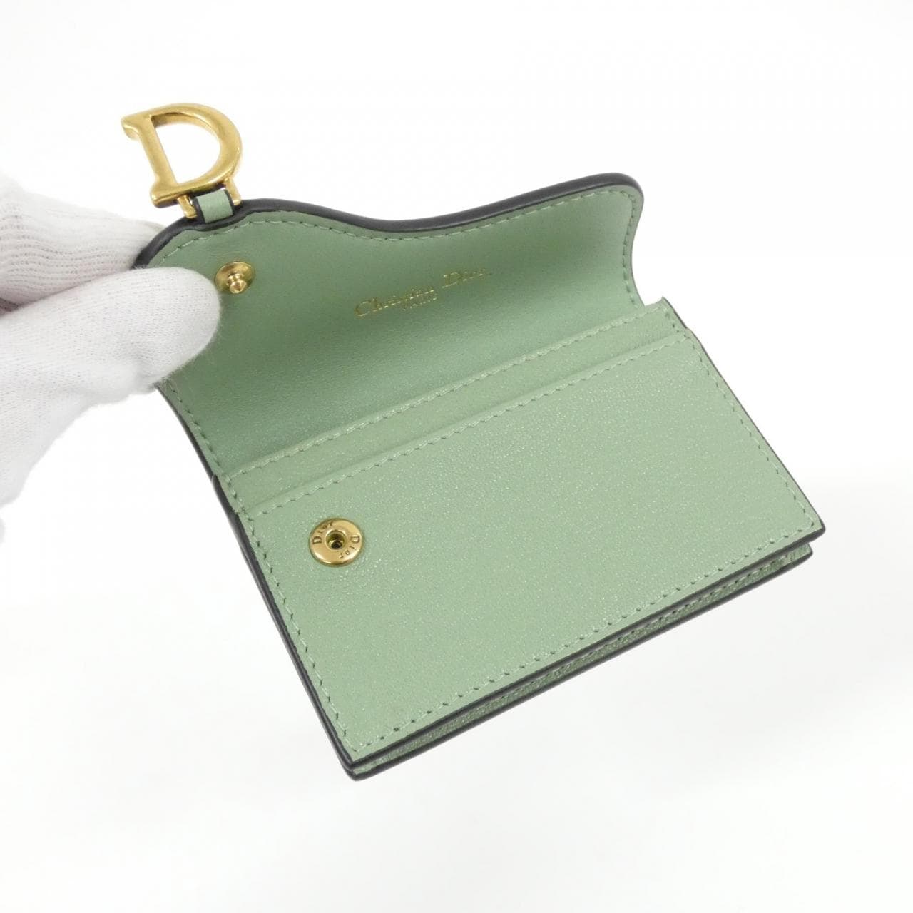 クリスチャンディオール サドル ブルーム カード ホルダー S5611CCEH カードケース