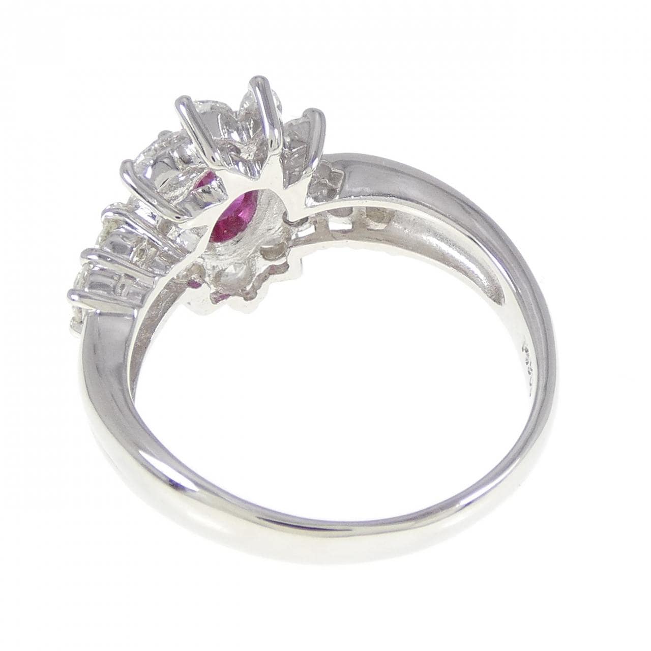 PT900 ルビー リング 0.73CT