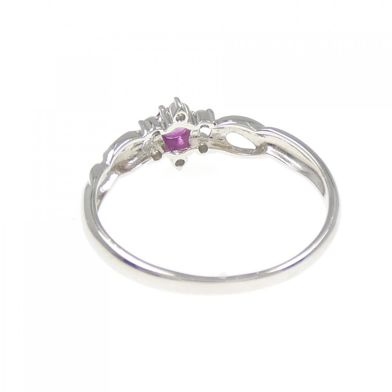 PT900 ルビー リング