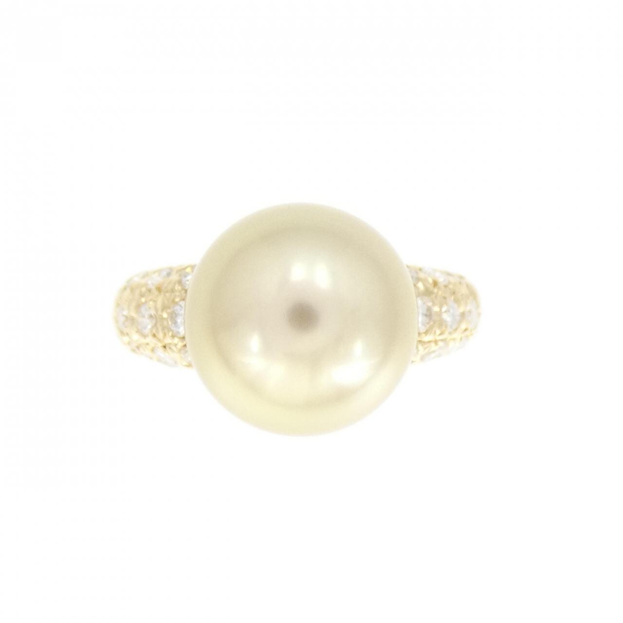 Tasaki White Butterfly Pearl ring
