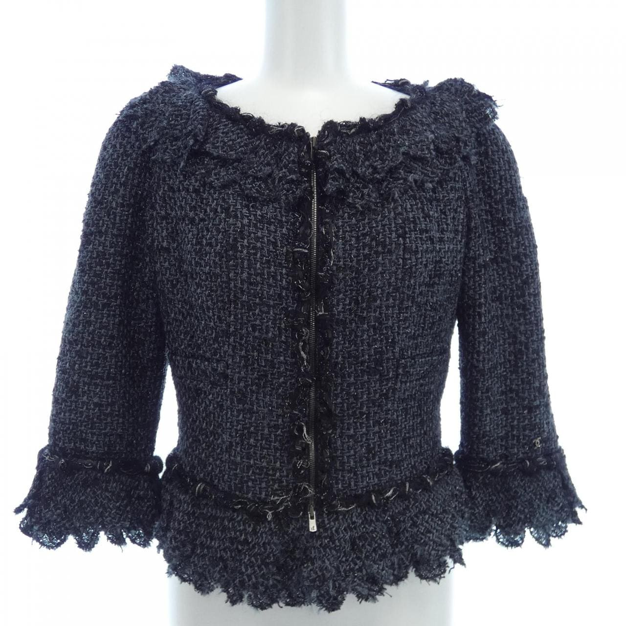 シャネル CHANEL ノーカラージャケット