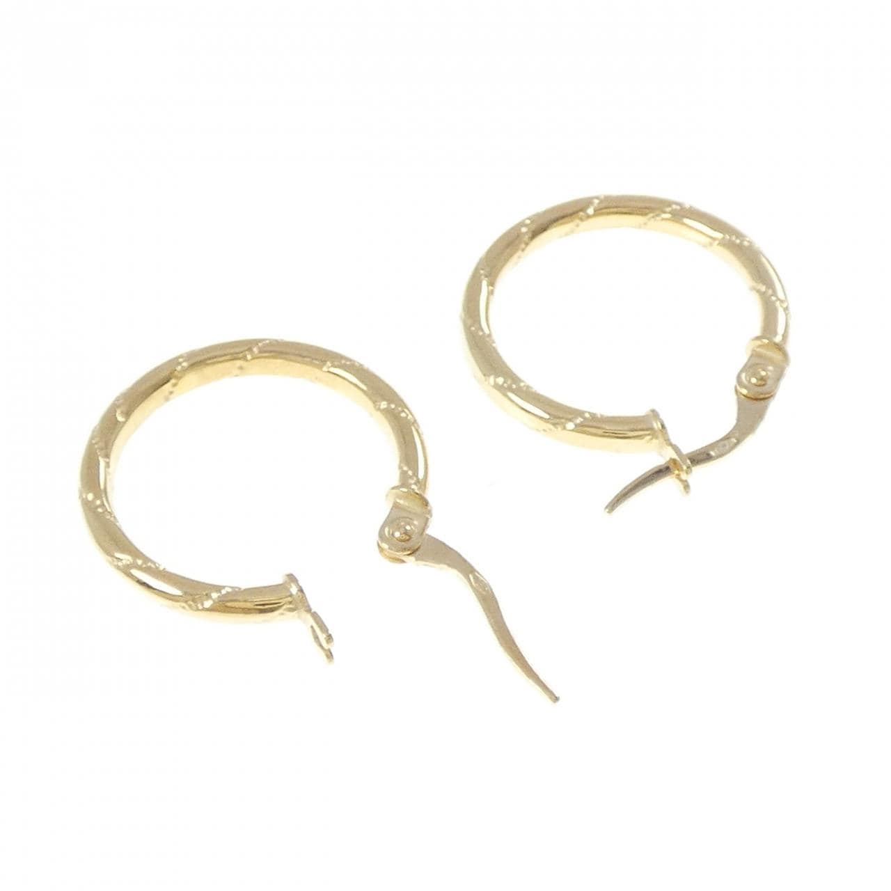 【新品】750YG フープ ピアス