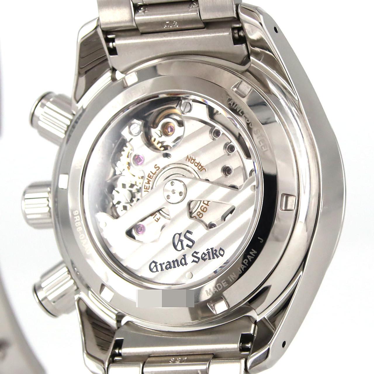 セイコー グランドセイコー･スポーツコレクション･クロノグラフ GMT 9R86-0AA0/SBGC203 SS 自動巻