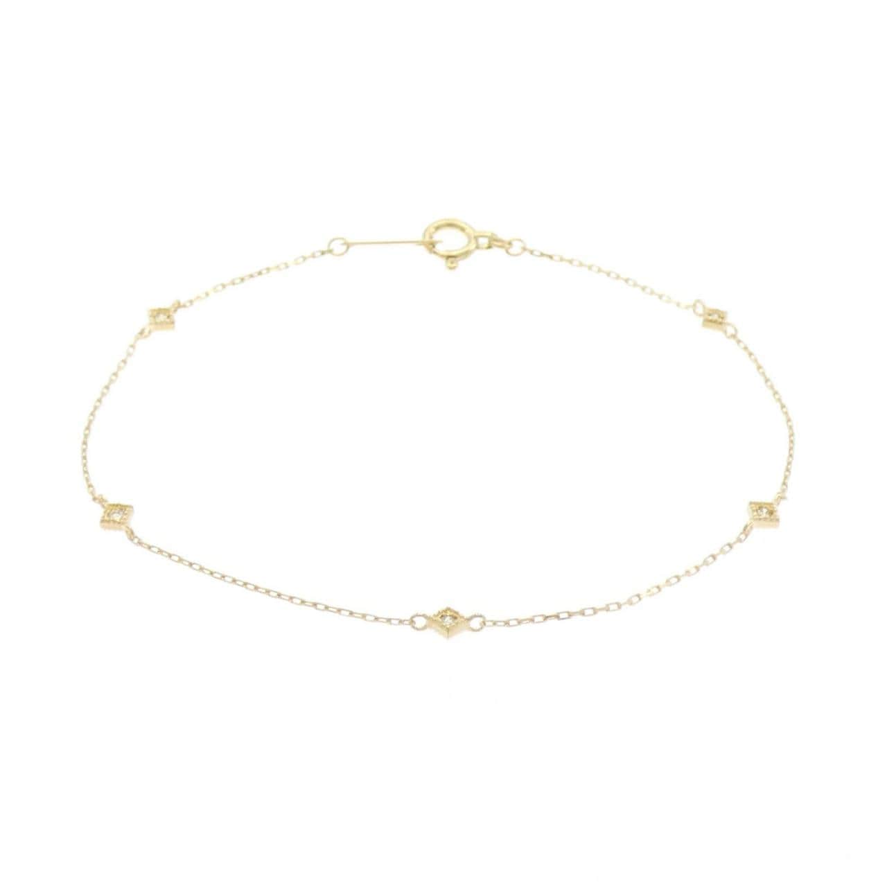 アガット ダイヤモンド ブレスレット 0.04CT