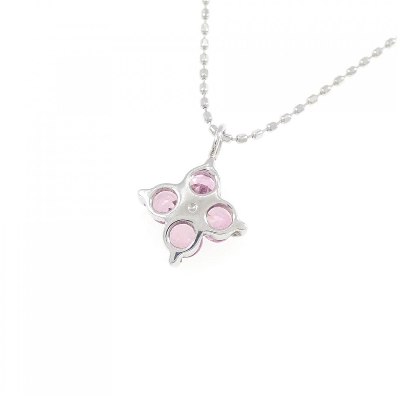 K18WG トルマリン ネックレス