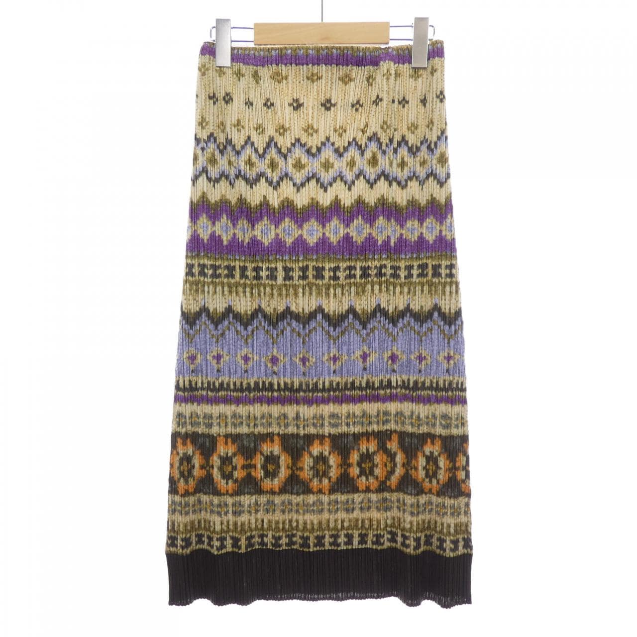 【ヴィンテージ】プリーツプリーズ PLEATS PLEASE 2006 ノルディック PP63-JG753 7561104 スカート