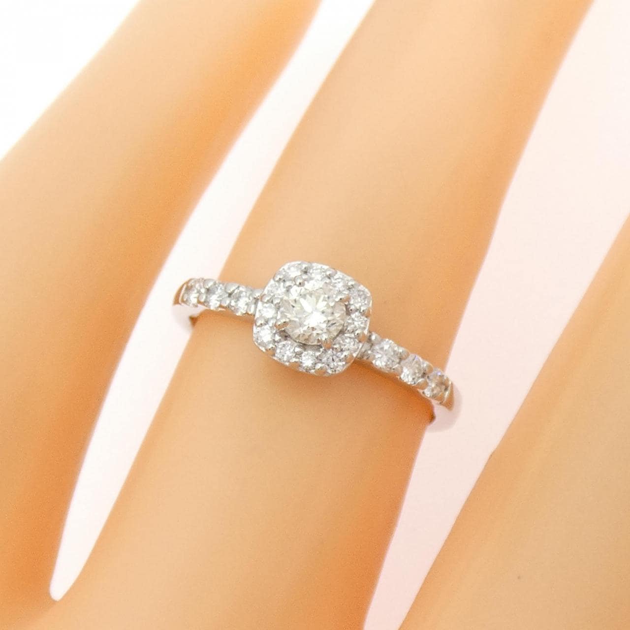 PT900 ダイヤモンド リング 0.162CT