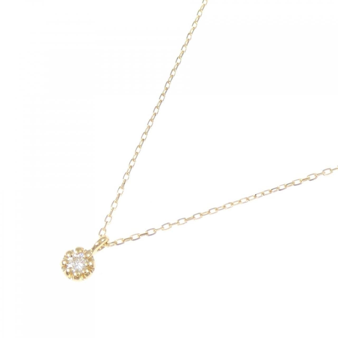 エテ ダイヤモンド ネックレス 0.04CT