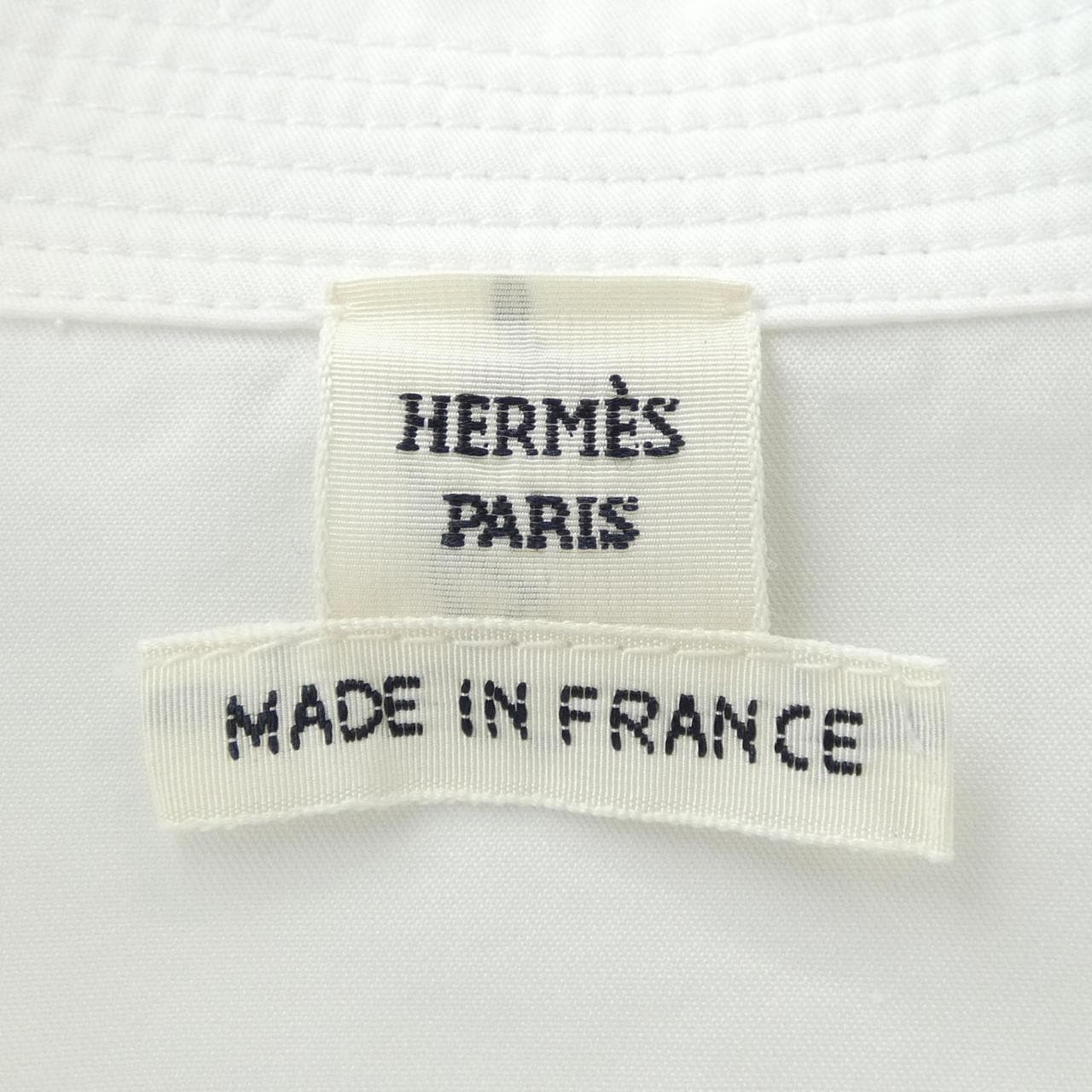 HERMES HERMES Mother-of-Pearl Button 3H0633DV Dress