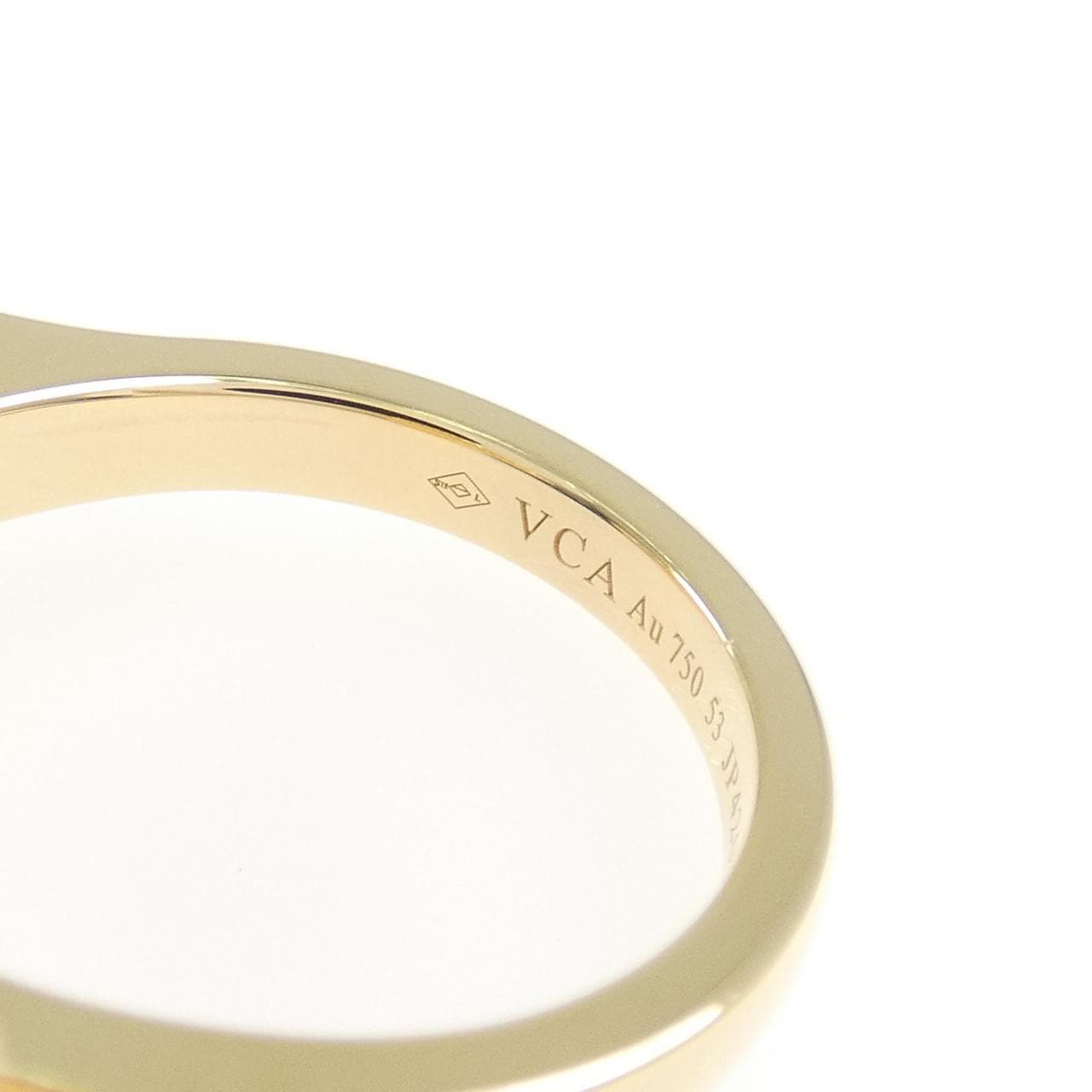 ヴァンクリーフ&アーペル マジックアルハンブラ アン トレ レ ドア リング