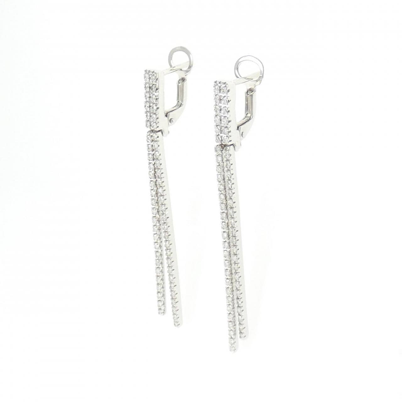 ポンテヴェキオ ダイヤモンド ピアス 0.62CT