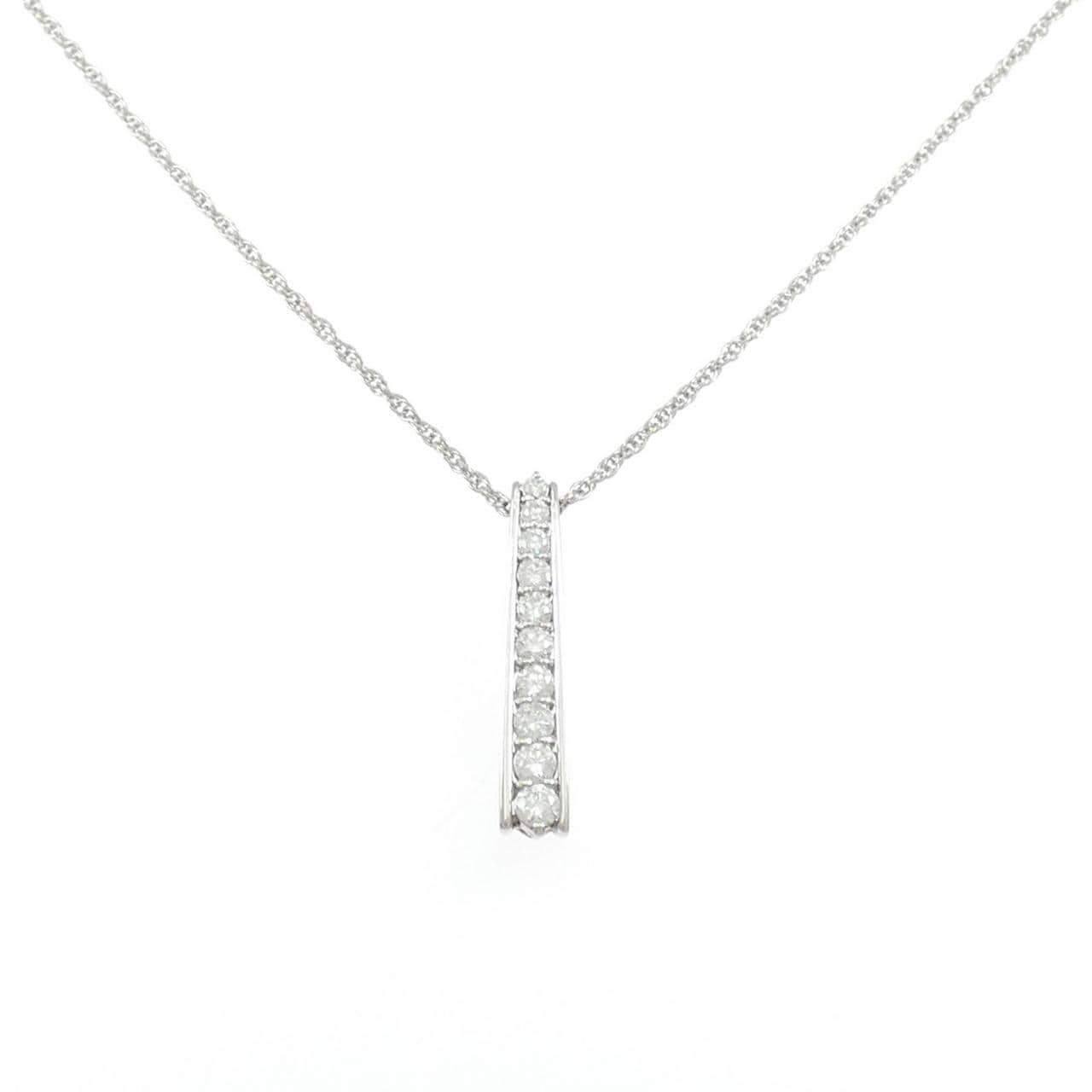 PT900/PT850 ダイヤモンド ネックレス 1.02CT