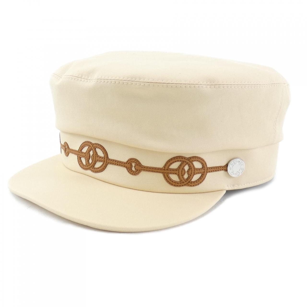 エルメス『Hロゴ バケットハット size56』レディース 帽子