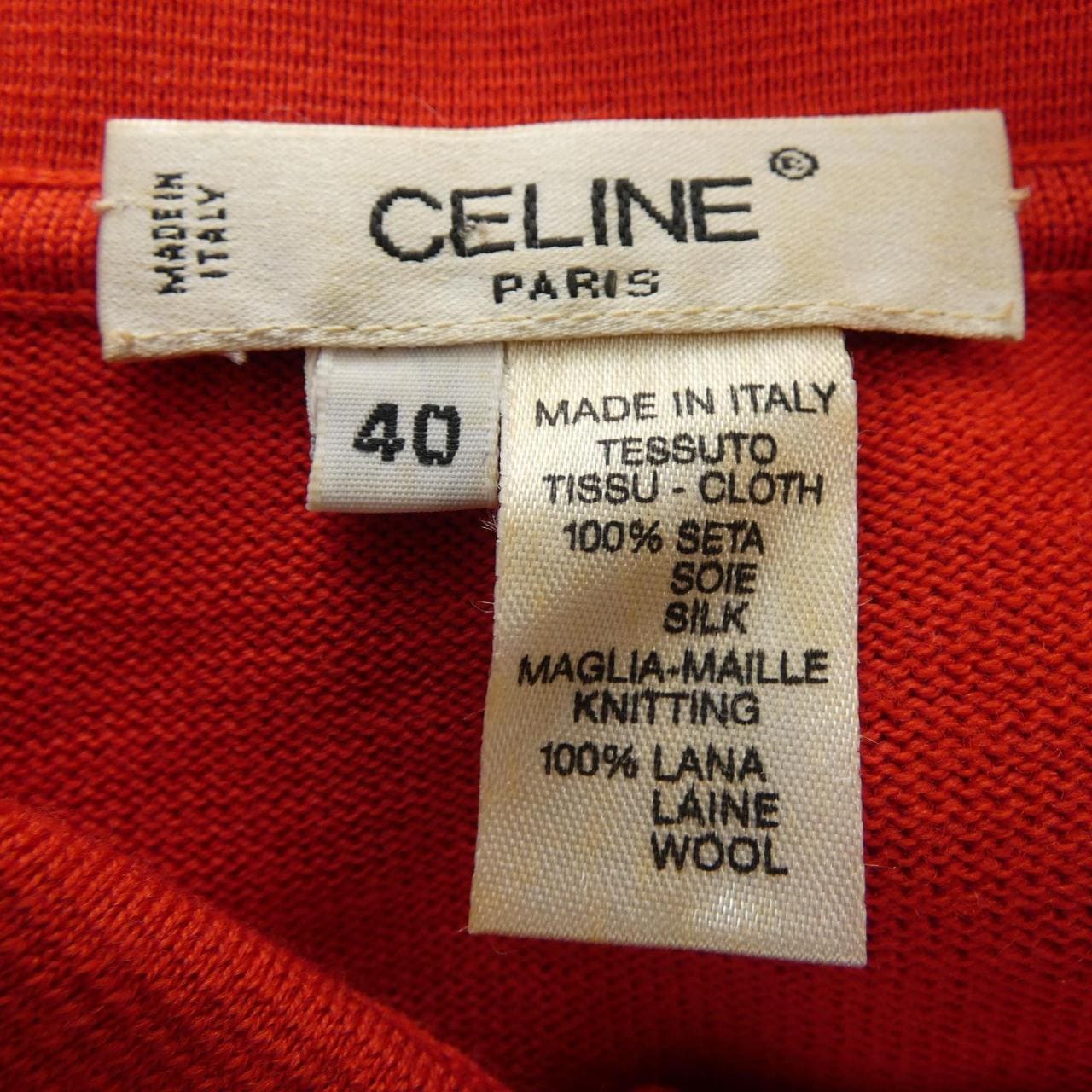 【vintage】CELINE CELINE Polo 衫