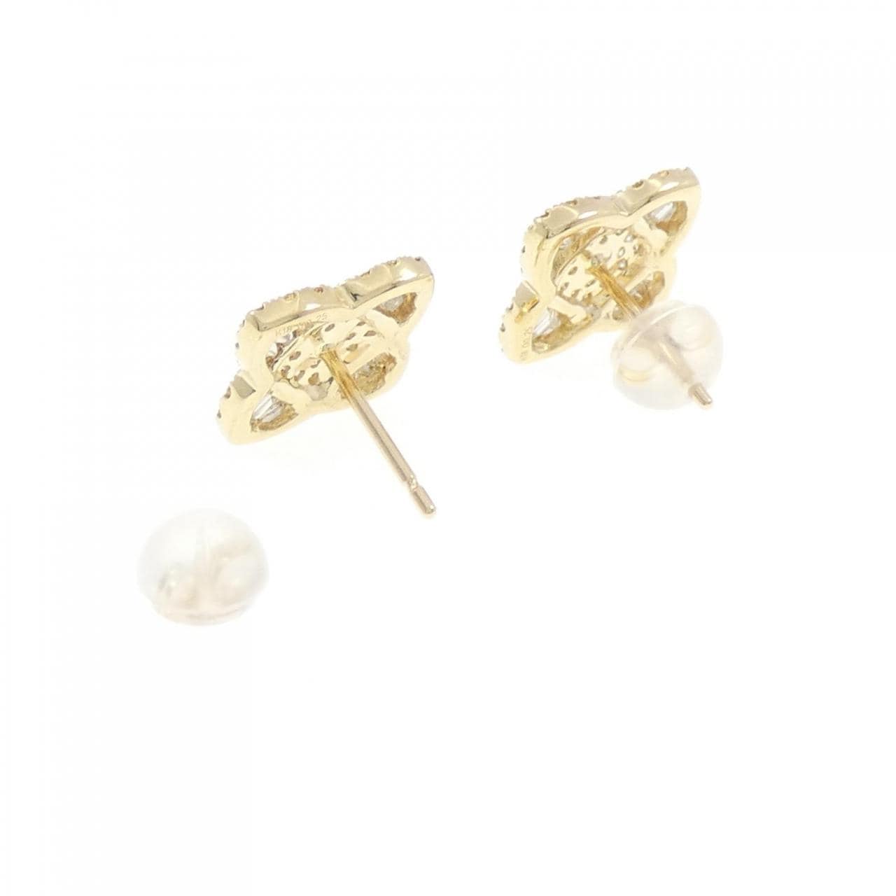 K18YG ダイヤモンド ピアス 0.50CT