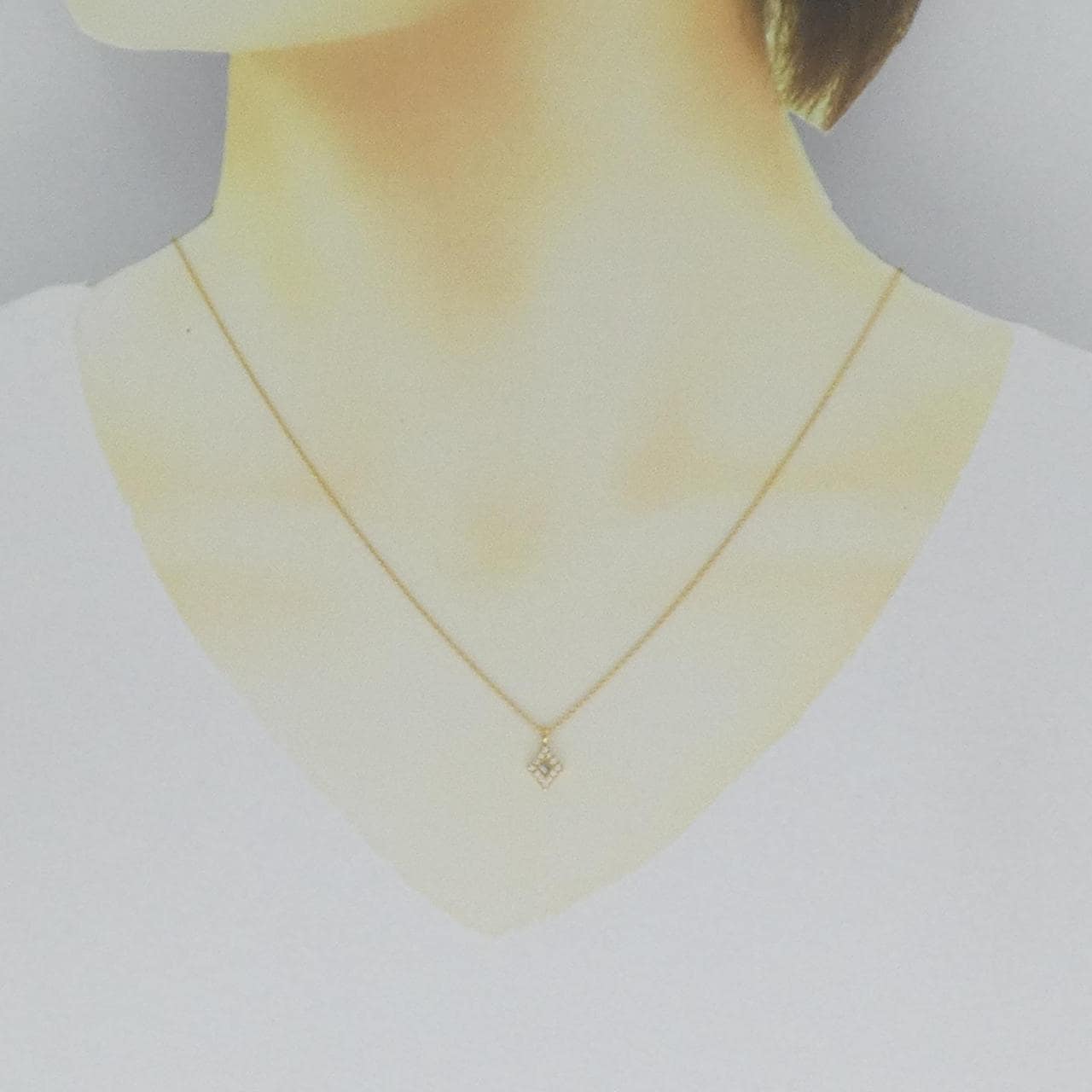 BELLESIORA钻石项链 0.09CT