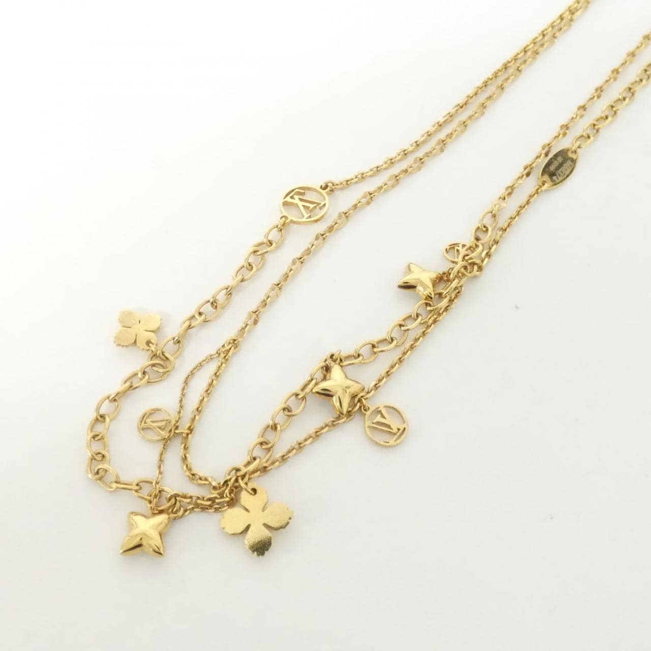 ルイヴィトン コリエ ブルーミング ストラス M68374 ネックレス