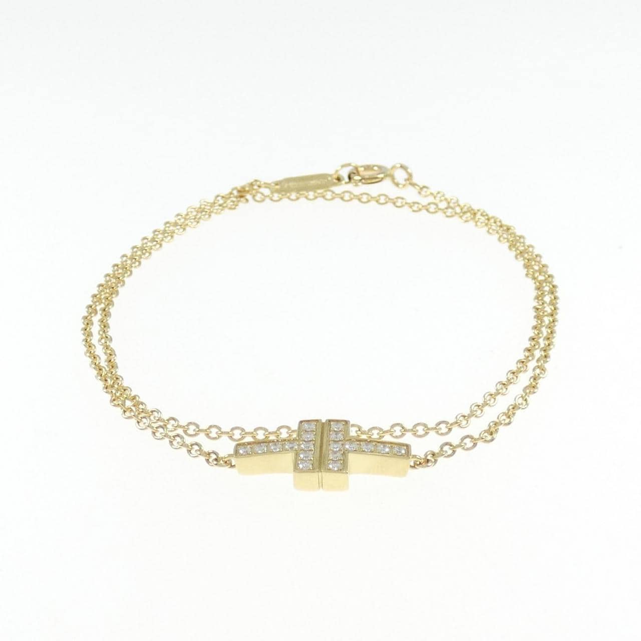 TIFFANY T double chain bracelet