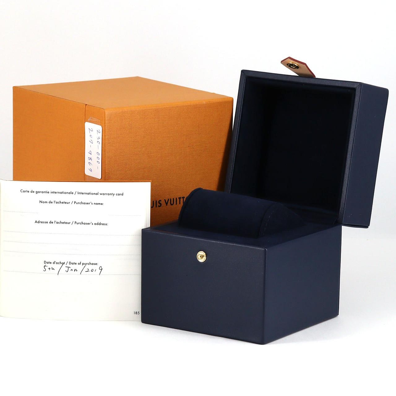 ルイヴィトン タンブール･12P QA048 SS クォーツ