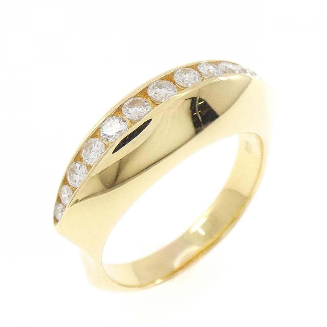 K18YG ダイヤモンド リング 0.35CT