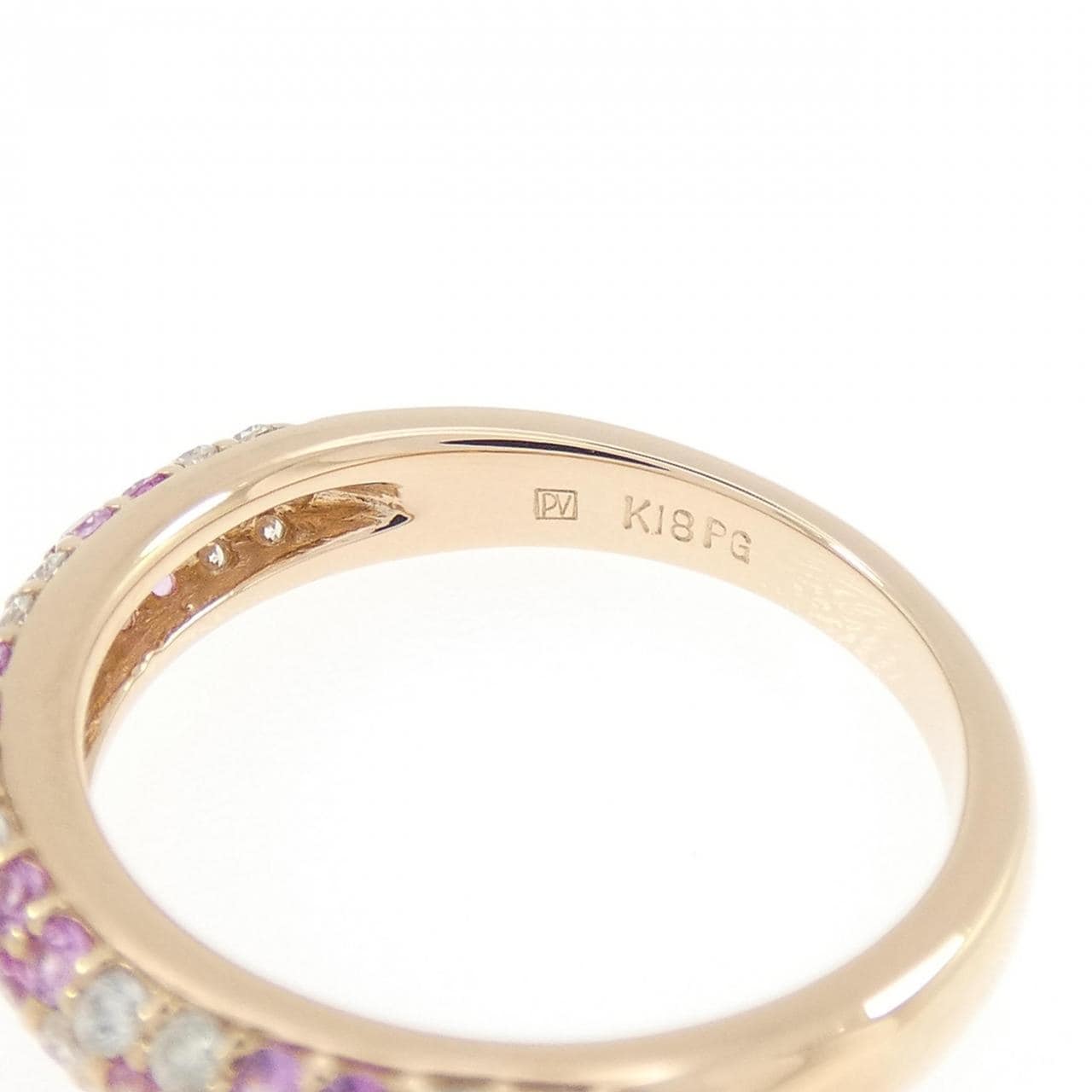 ポンテヴェキオ フラワー リング 0.26CT