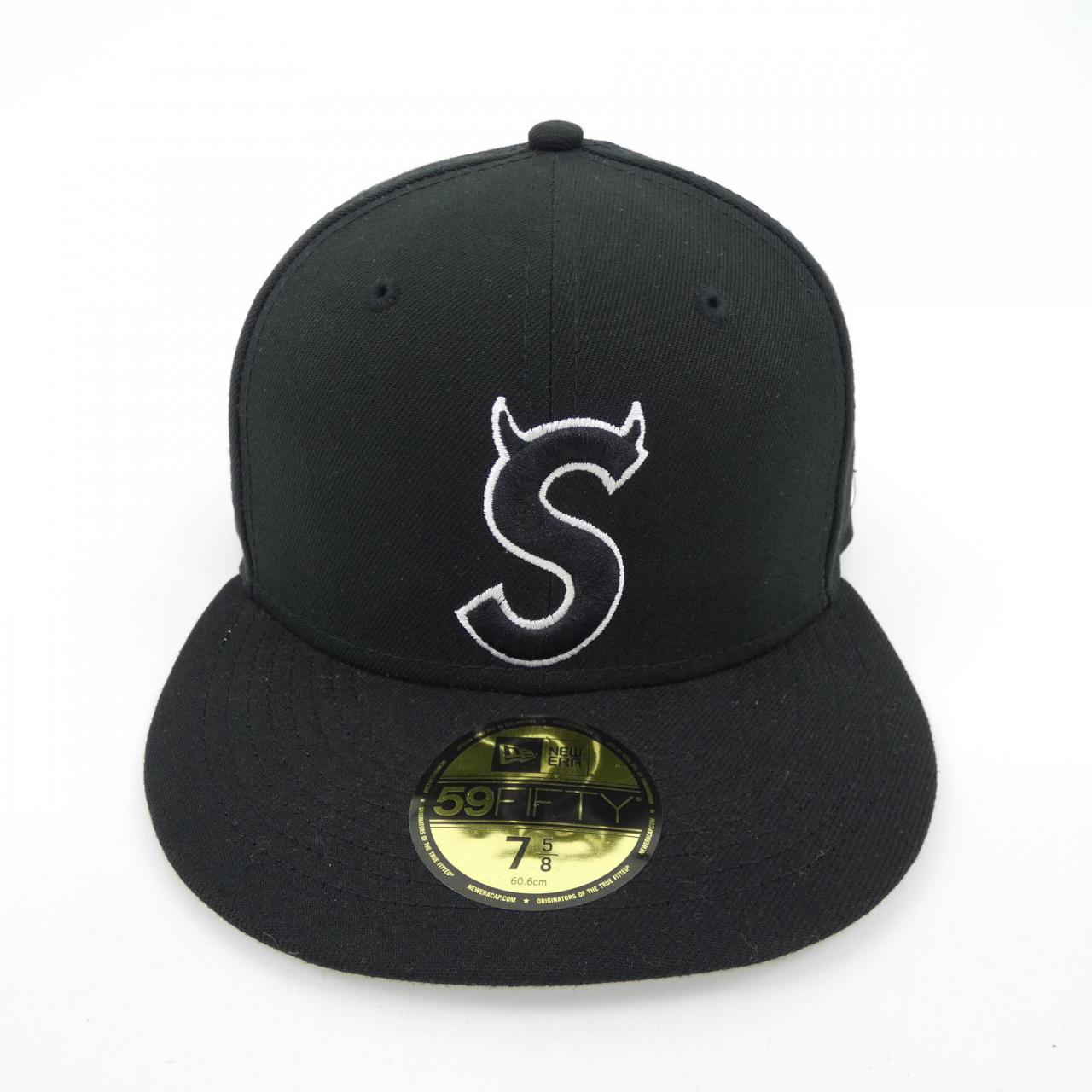 シュプリーム SUPREME S LOGO NEW ERA キャップ
