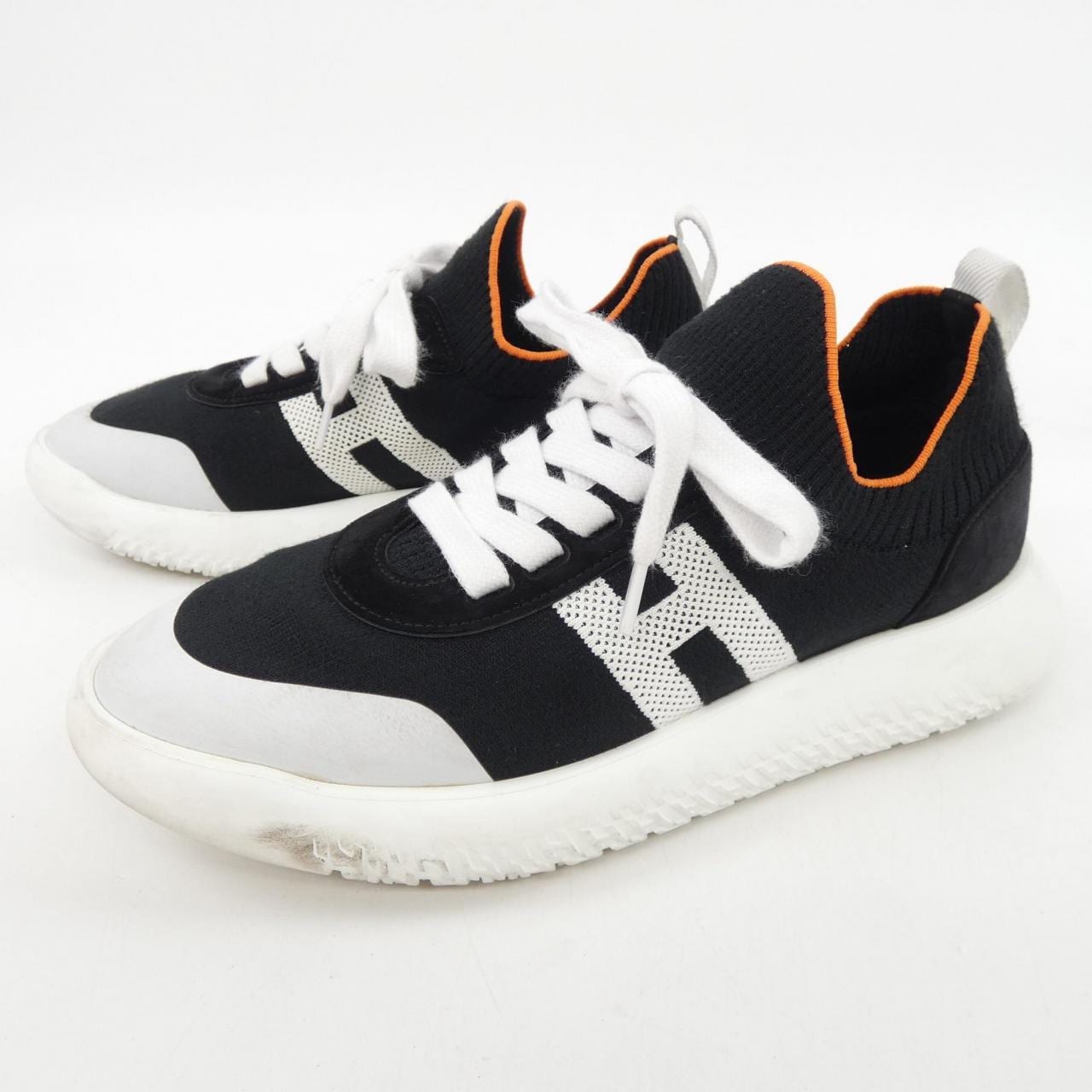 エルメス HERMES クルー 211109Z スニーカー