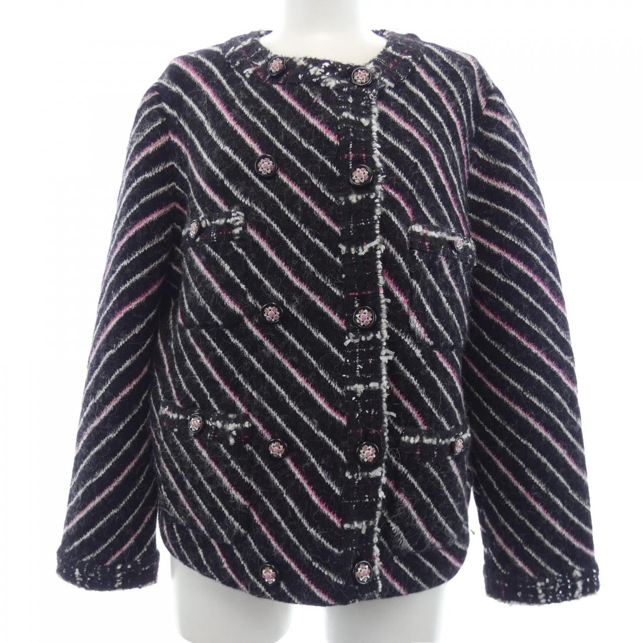 シャネル CHANEL LOOK50 P77960K11281 ノーカラージャケット