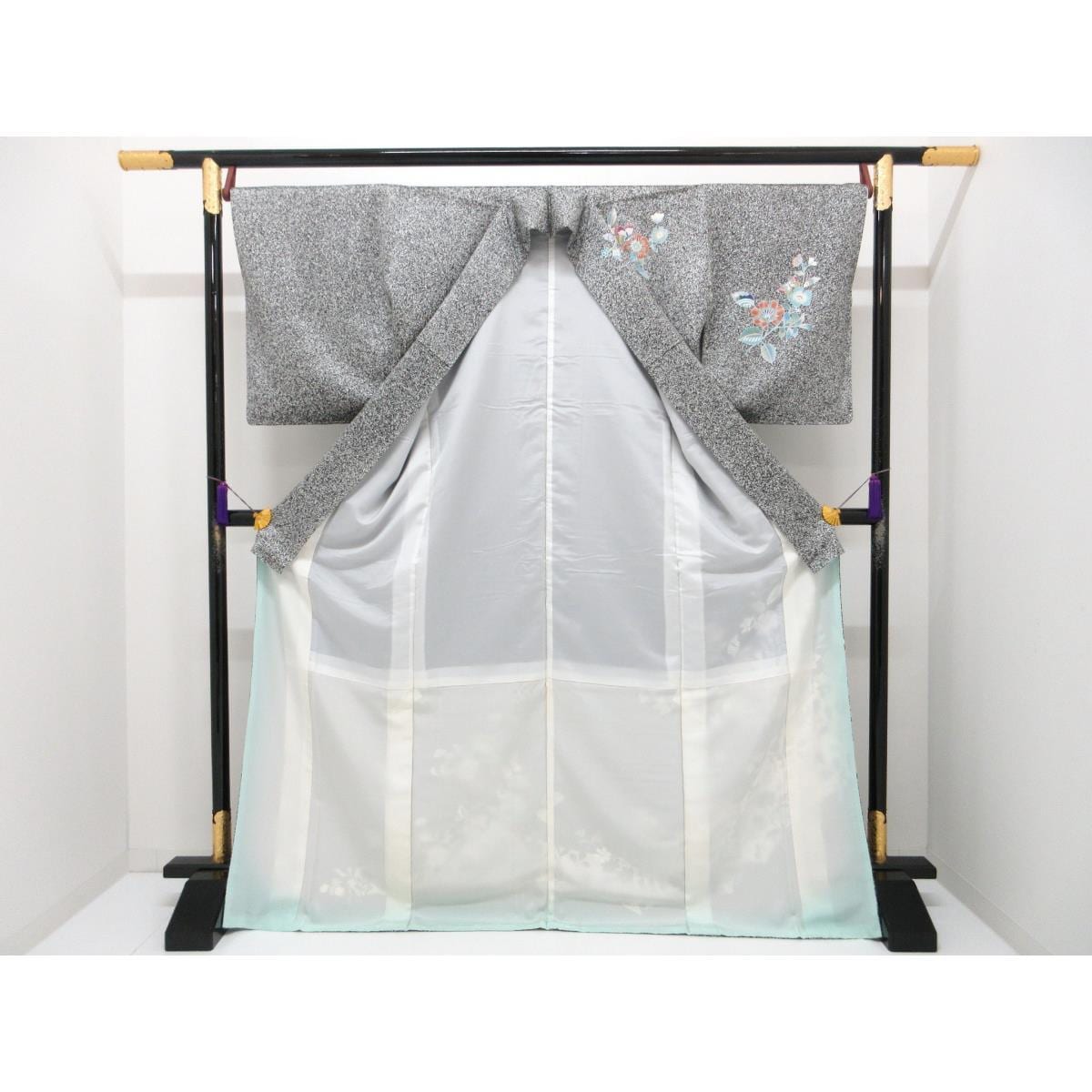 【未使用品】訪問着　友禅金彩加工