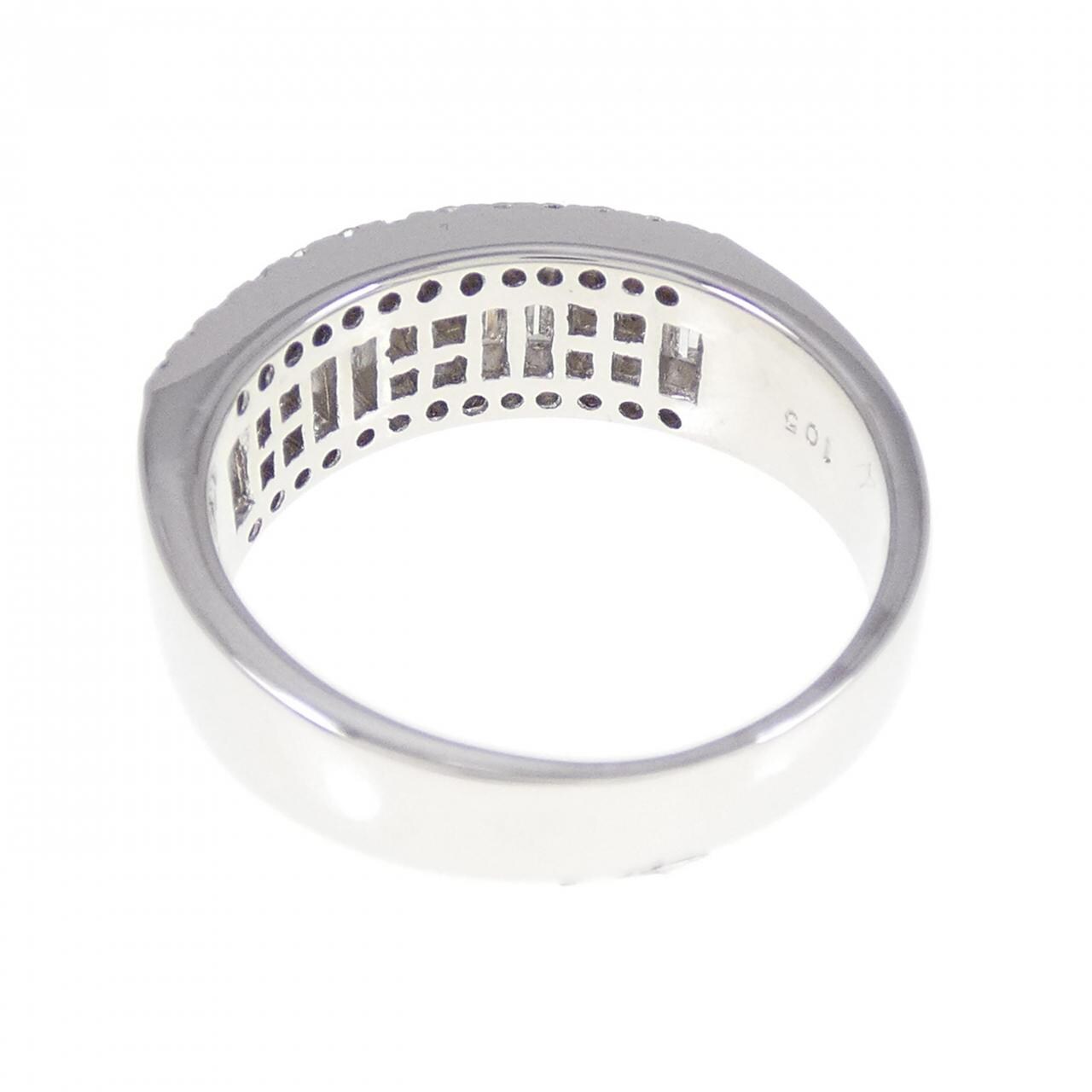 K18WG ダイヤモンド リング 1.05CT
