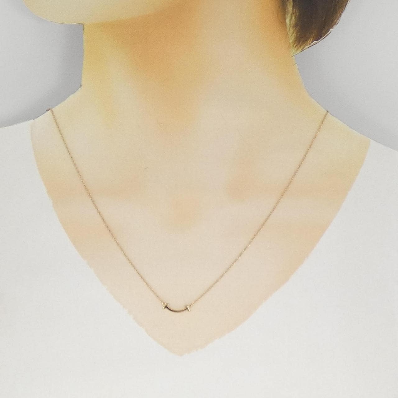 TIFFANY T 微笑迷你项链