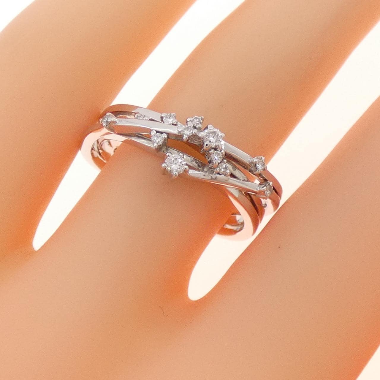 スタージュエリー ダイヤモンド リング 0.11CT