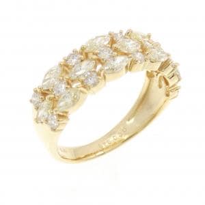 K18YG ダイヤモンド リング 0.78CT