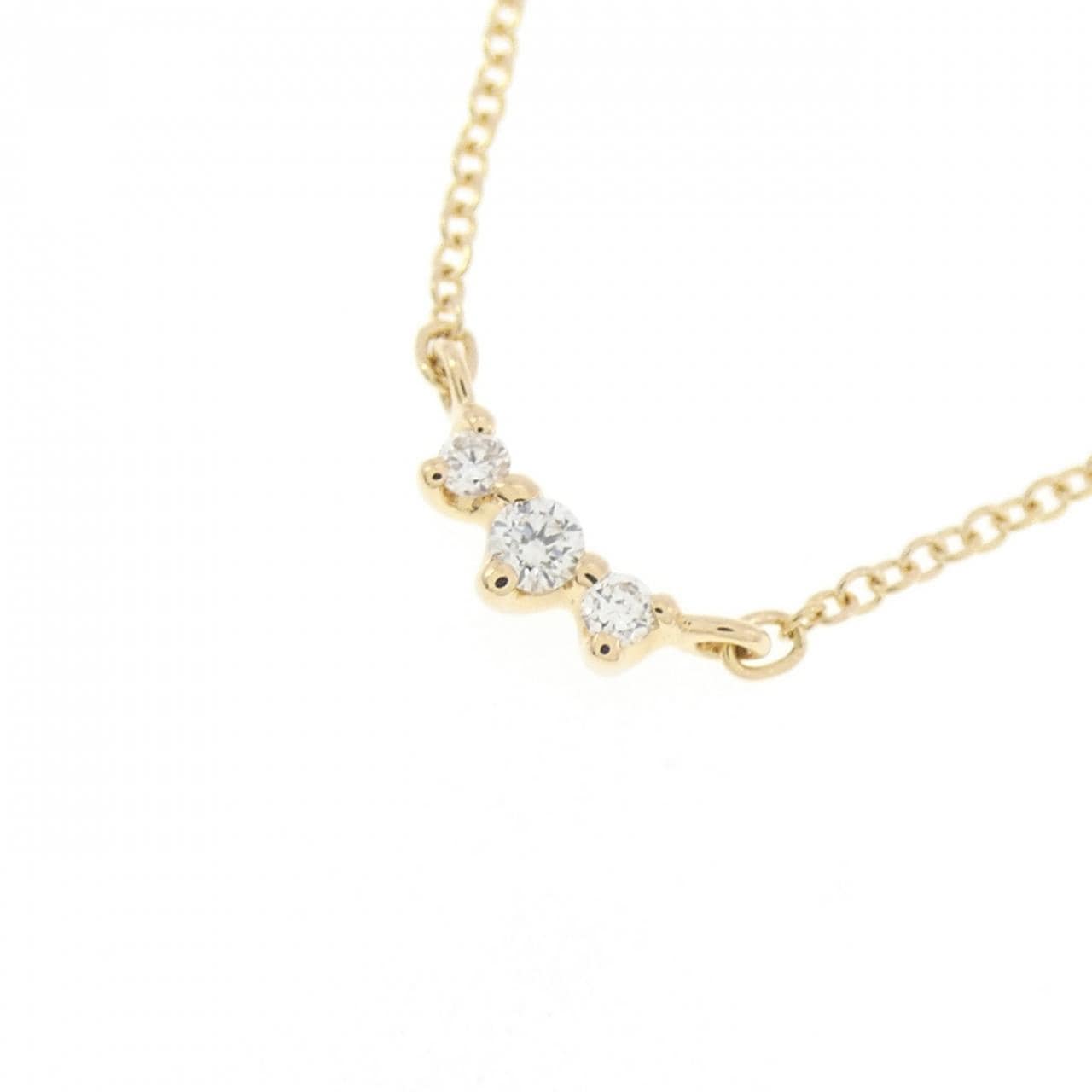 スタージュエリー ダイヤモンド ネックレス 0.03CT