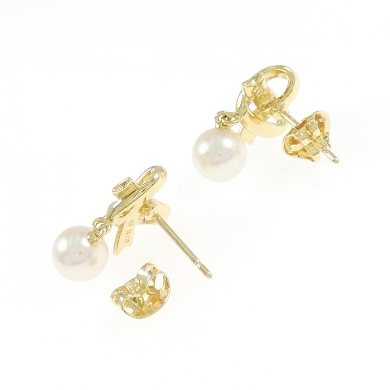 ミキモト アコヤパール ピアス 6.4mm