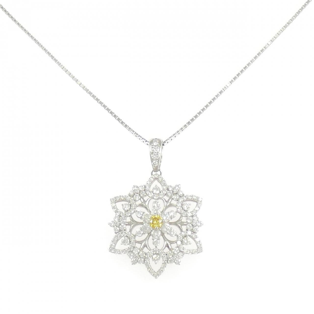 PT900/PT850 ダイヤモンド ネックレス 0.132CT FVI SI2