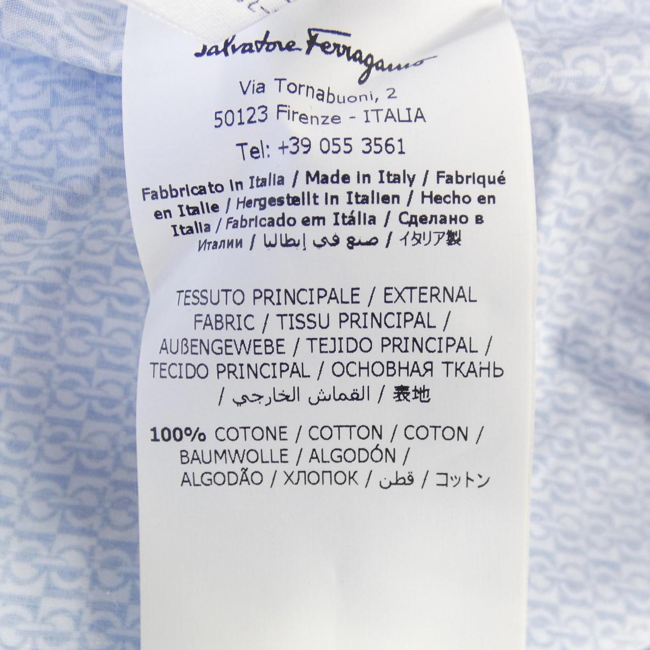 萨尔瓦多·菲拉格慕 (SALVATORE FERRAGAMO) 衬衫